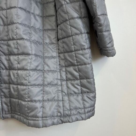 Woman Within Women's Size 26/28 2X Plus Grey Quilted Full Zip Jacket Coat - Picture 5 of 14